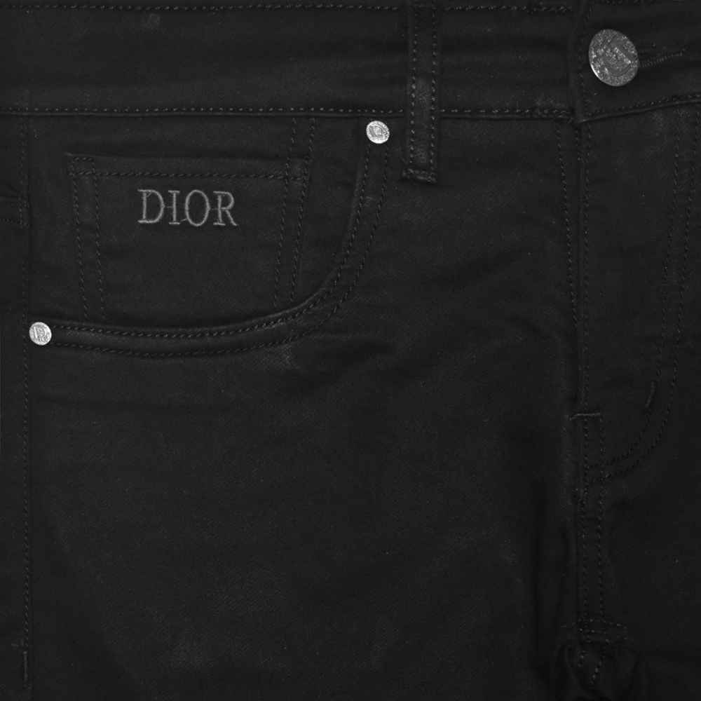 Dior Black Premium Quality Jeans-thumb-2