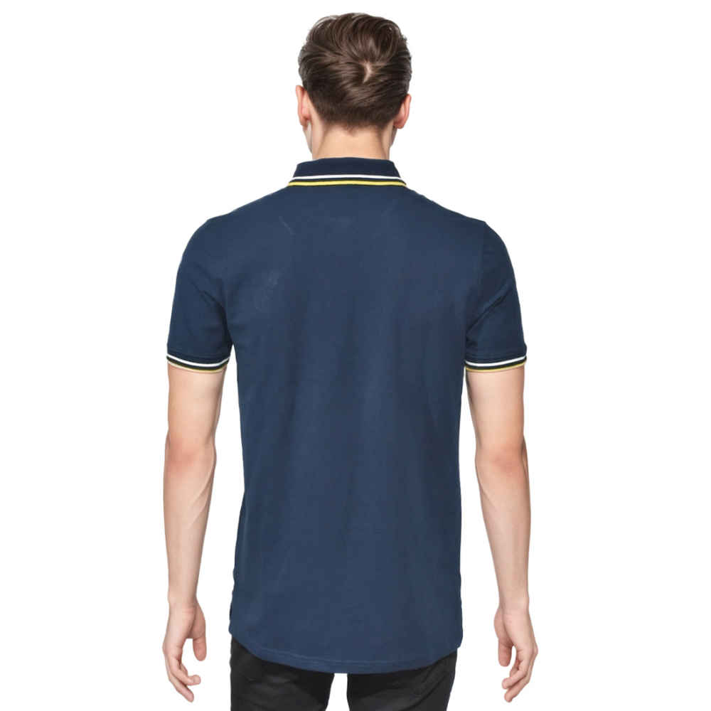 Blue Bear Embroidered Premium Polo T-shirt-thumb-1