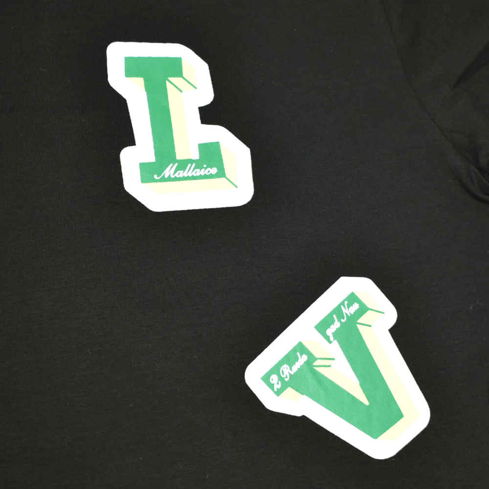 Louis Vuitton Black Premium Kids Co-ord Set-3