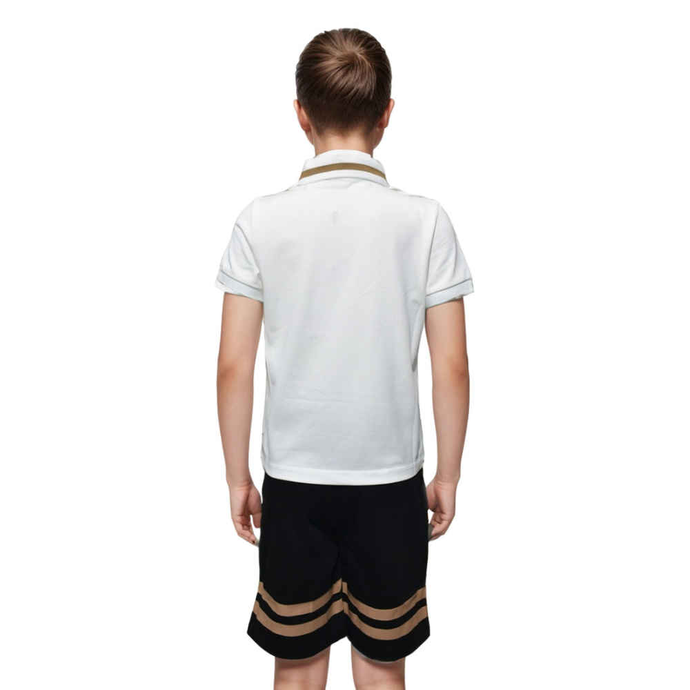 Dior Printed White Premium Quality Kids Co-ord Set-1