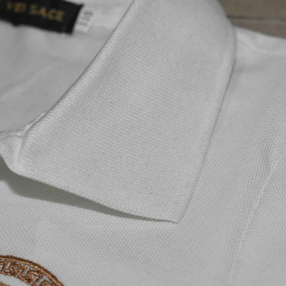 Versace Medusa Embroidered White Kids Co-ord Set-thumb-4