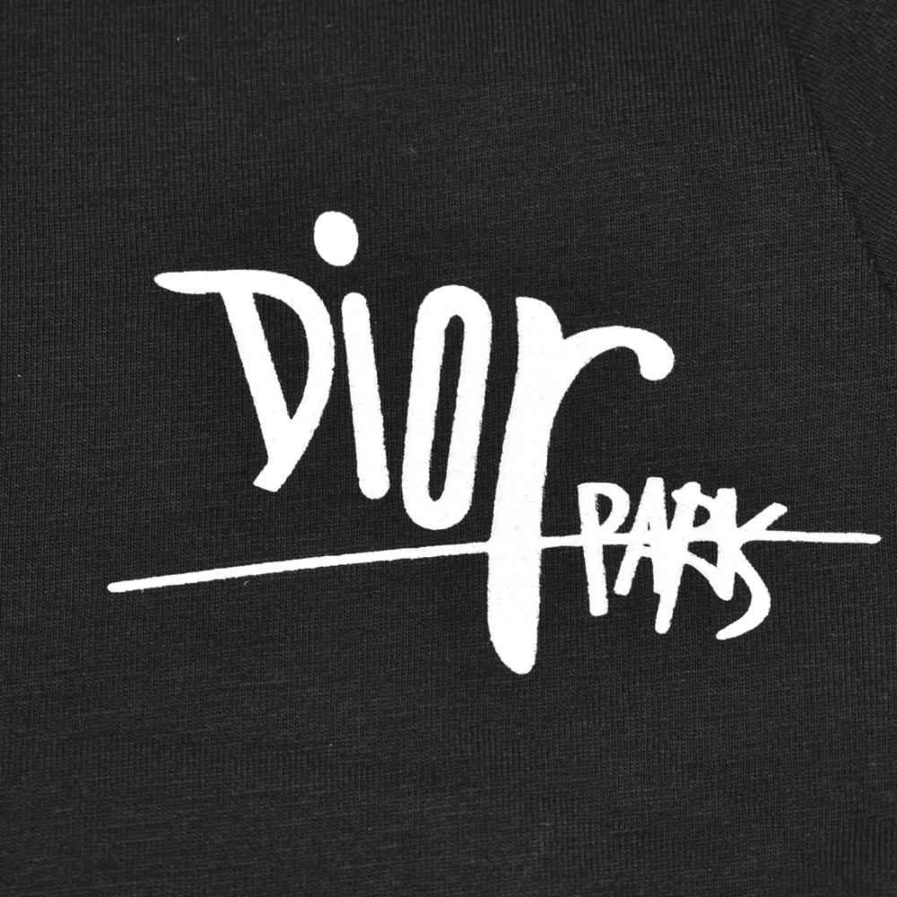 Dior Bee Embroidered Black Premium Kids Co-ord Set-thumb-3