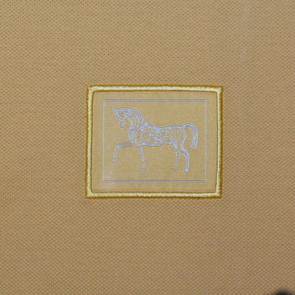 Hermes Paris Yellow Premium Luxury Polo T-shirt-thumb-3