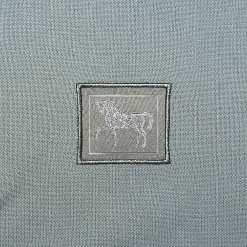 Hermes Paris Green Premium Luxury Polo T-shirt-thumb-3