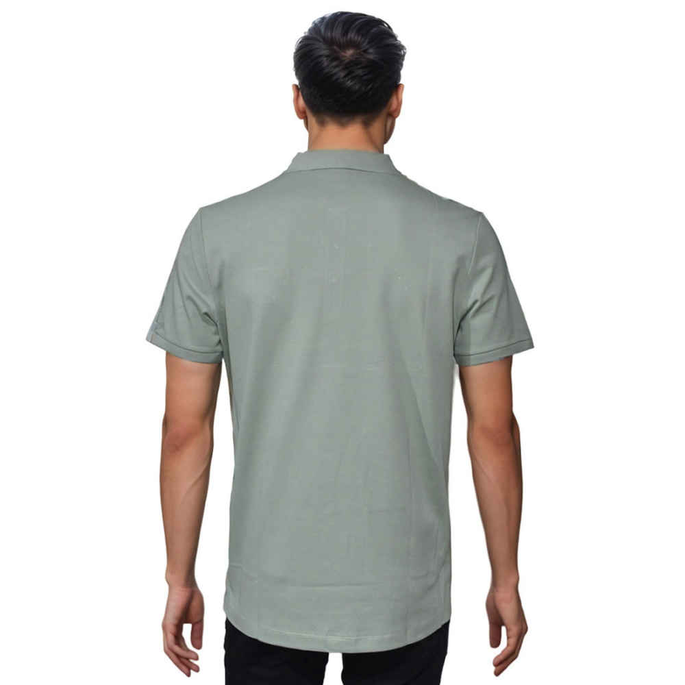 Hermes Paris Green Premium Luxury Polo T-shirt-thumb-1