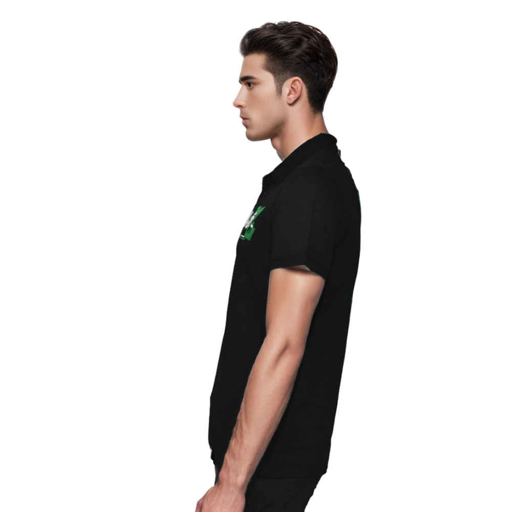 Louis Vuitton Black Premium Quality Polo Tees-thumb-2
