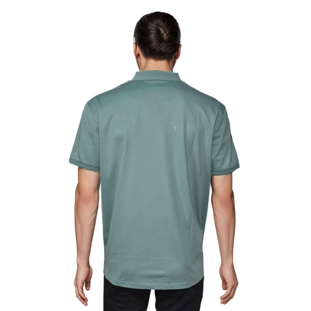 Burberry Green Premium Quality Polo T-shirt-1