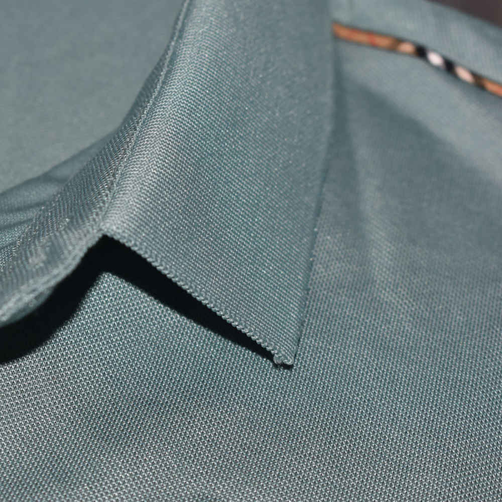 Burberry Green Premium Quality Polo T-shirt-4