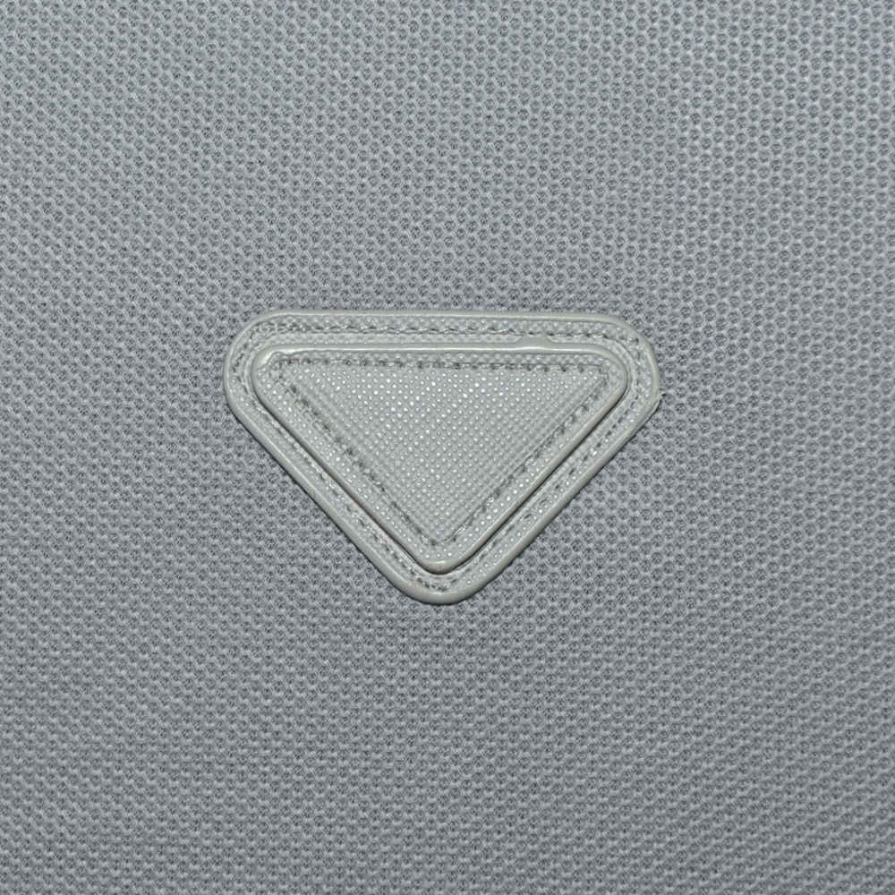 Prada Grey Premium Cotton Polo T-shirt-3