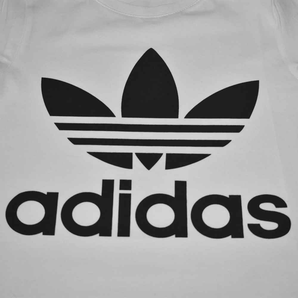 Adidas logo Print White Premium Kids Co-ord Set-3