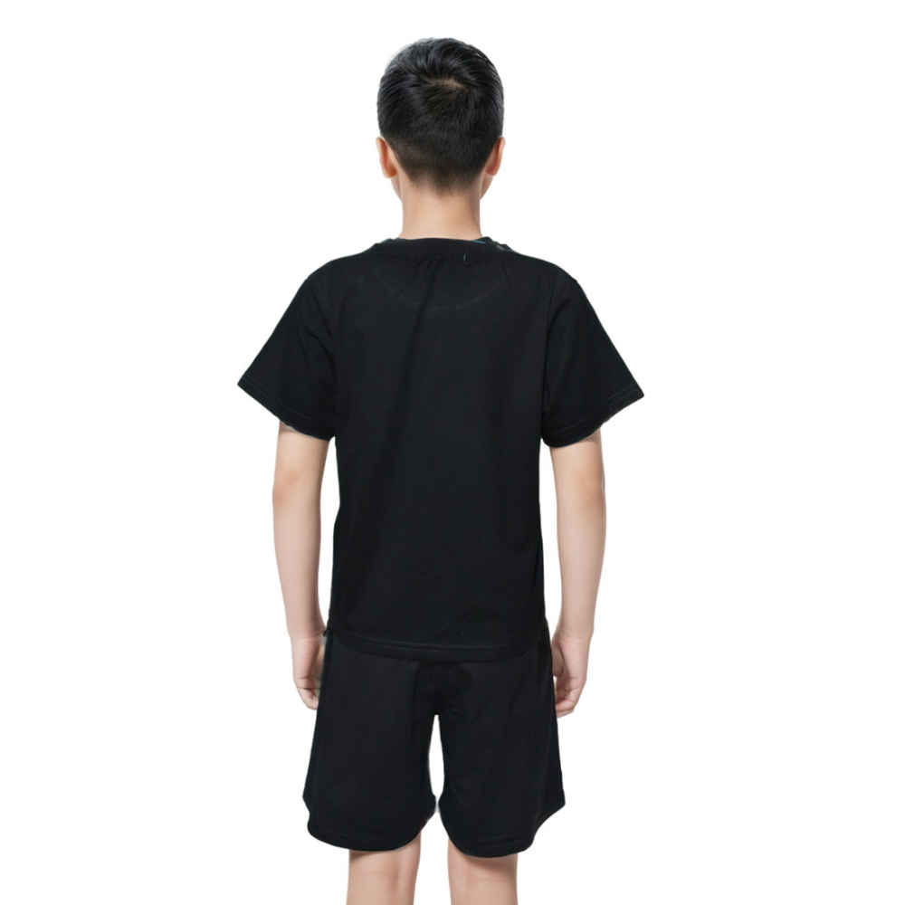 Nike Printed Luxury Black Premium Kids Co-ord Set-1