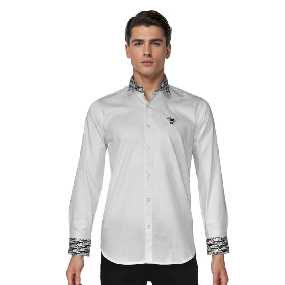 Dior Spider Embroidered White Premium Shirt-6