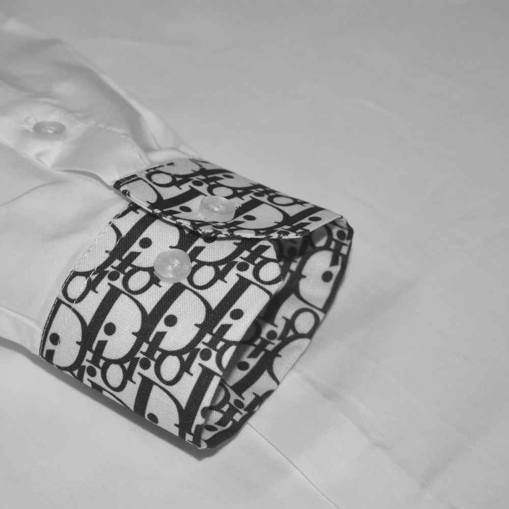 Dior Spider Embroidered White Premium Shirt-5