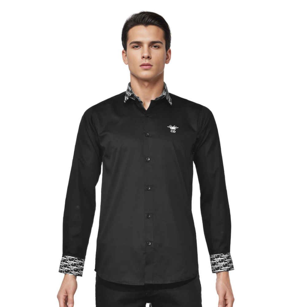 Dior Spider Embroidered Black Premium Shirt-6