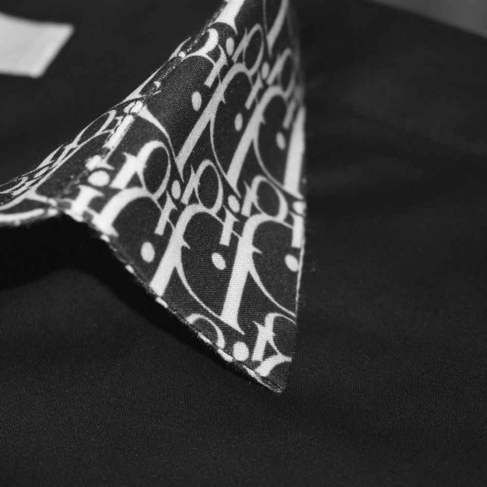 Dior Spider Embroidered Black Premium Shirt-4