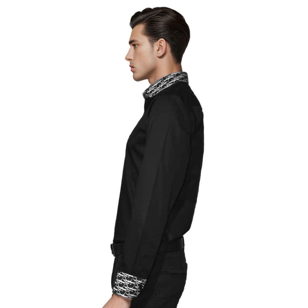 Dior Spider Embroidered Black Premium Shirt-2