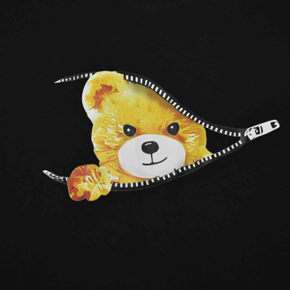 Moschino Black Premium Cotton Co-ord Set-4