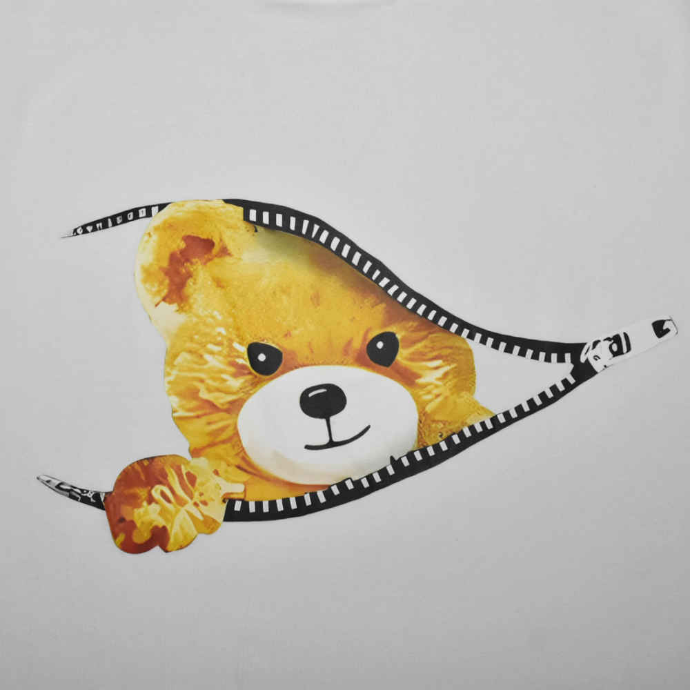 Moschino White Premium Cotton Co-ord Set-thumb-4