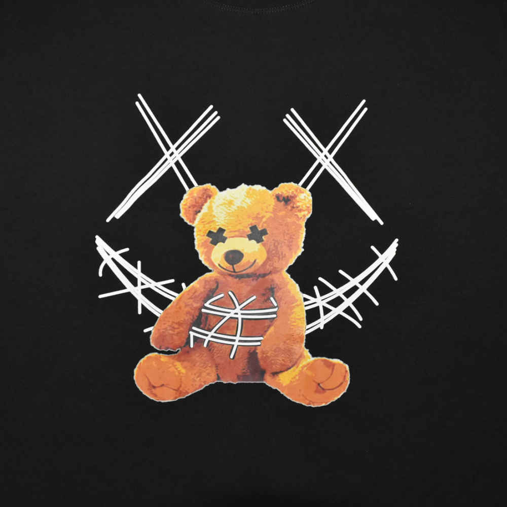 Moschino Bear Print Black Premium Co-ord Set-thumb-4