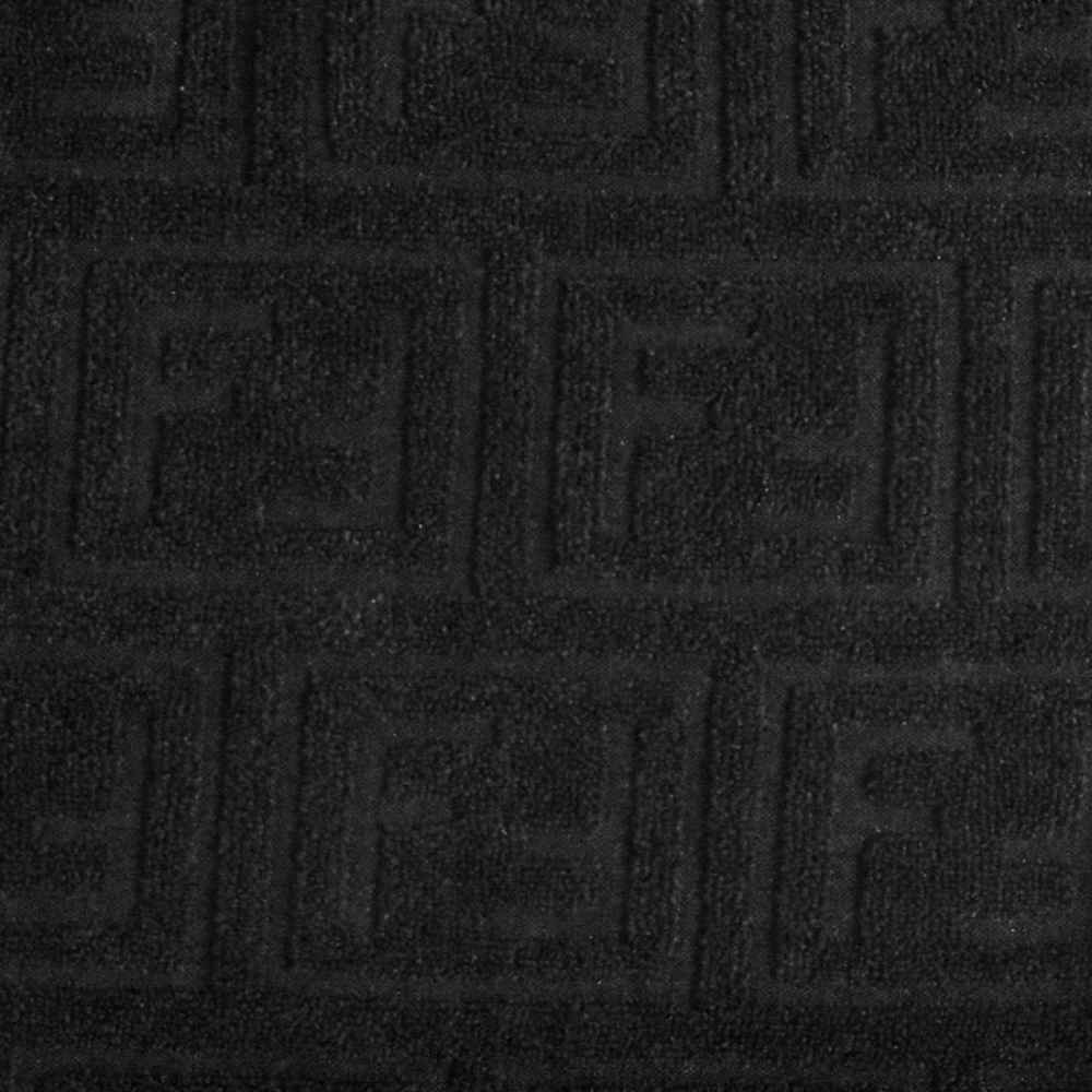 Fendi Embossed Black Premium Cotton Dress-3