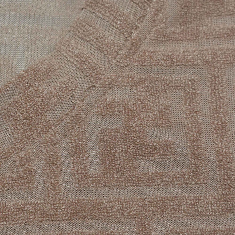 Fendi Embossed Brown Premium Cotton Dress-4