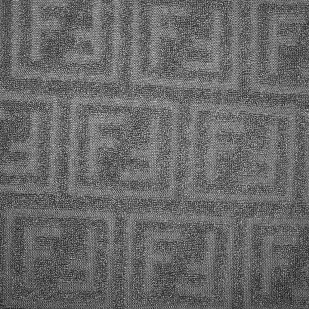 Fendi Embossed Grey Premium Cotton Dress-3