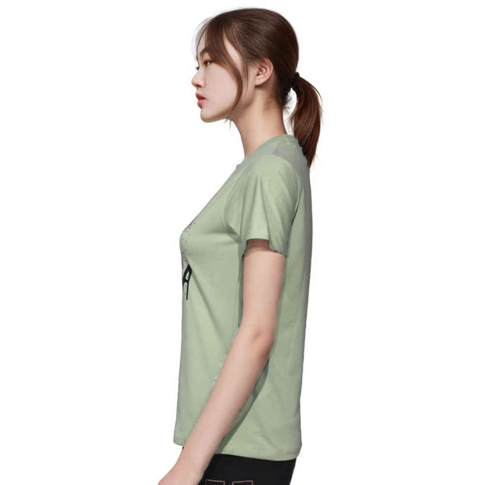 Gucci x Balenciaga Print Green Women T-shirt-2