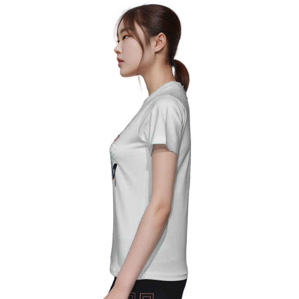 Gucci x Balenciaga Print White Women T-shirt-thumb-2