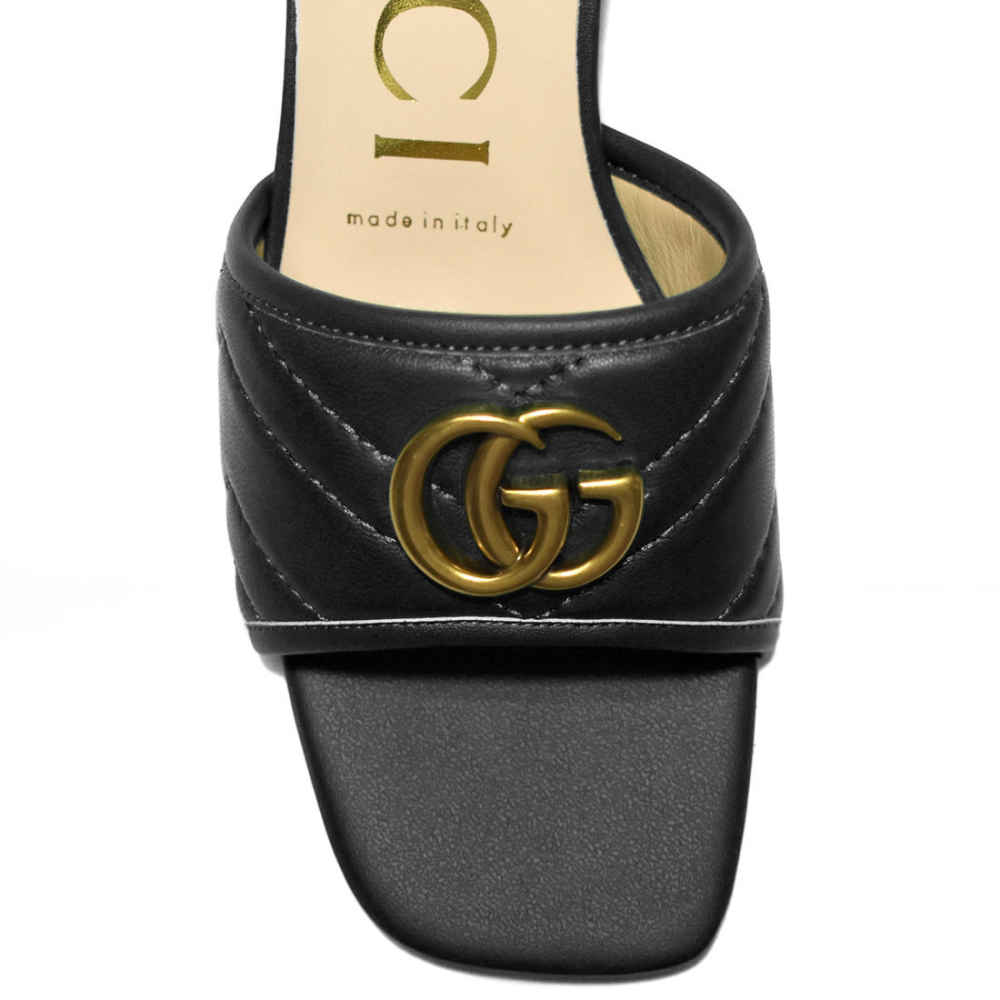 Gucci Black Premium Quality Heels Sandals-thumb-3