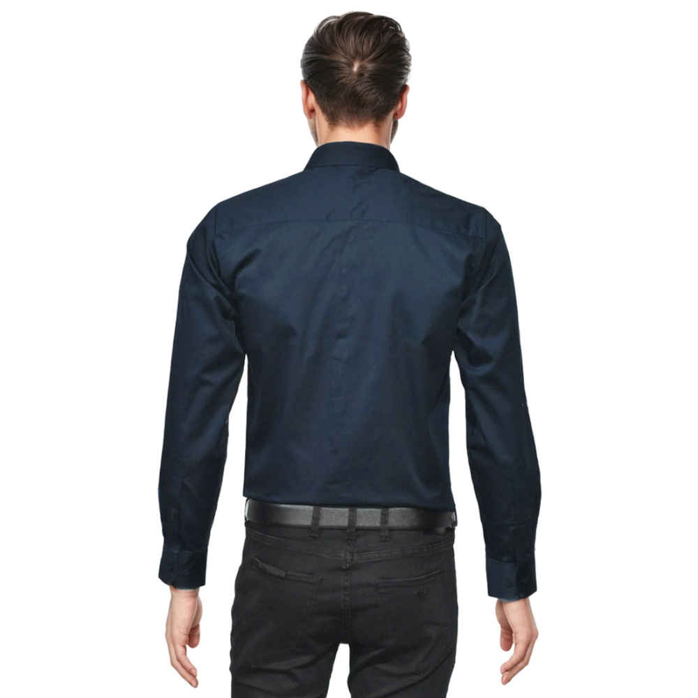 Louis Vuitton logo Print Navy Blue Luxury Shirt-1