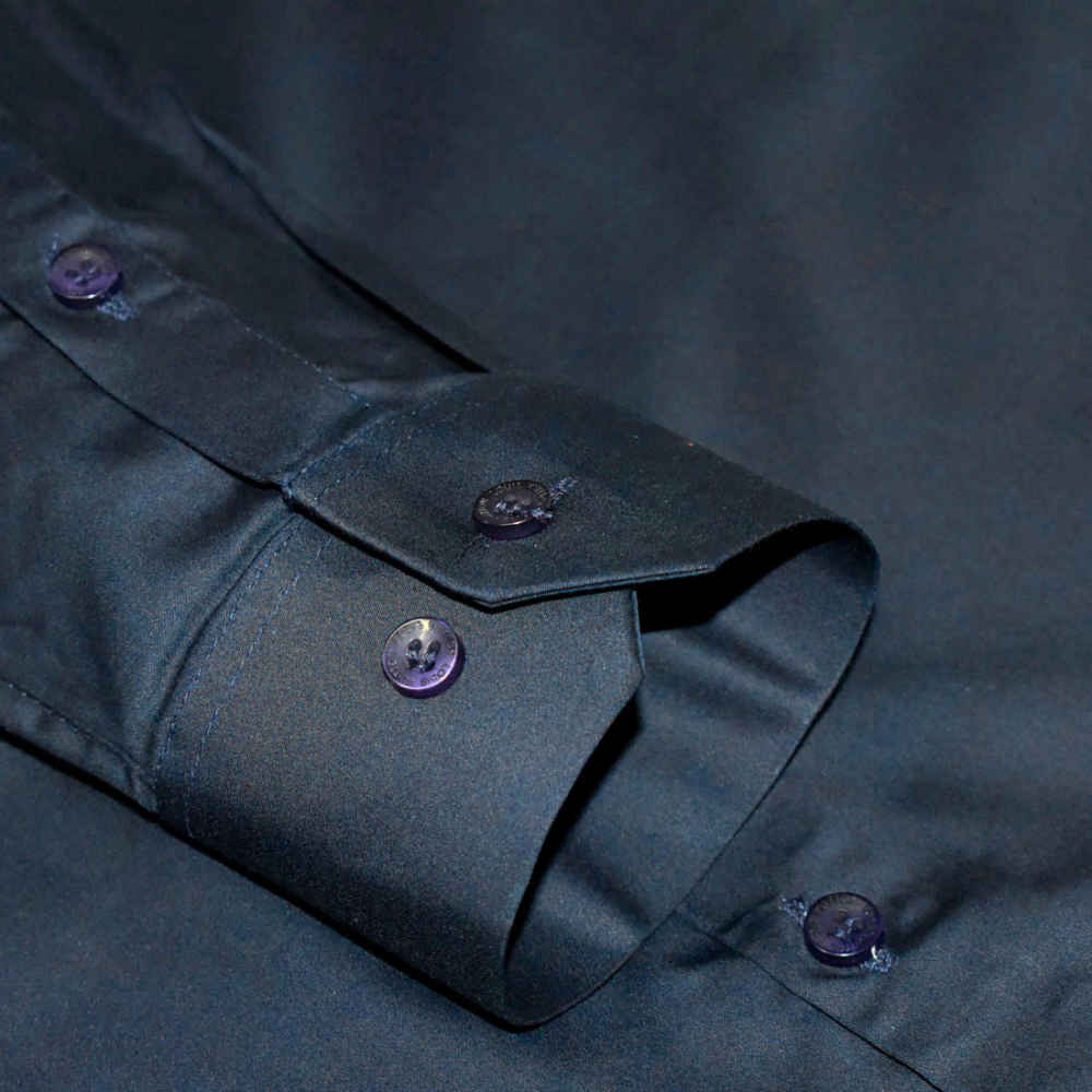 Louis Vuitton logo Print Navy Blue Luxury Shirt-6