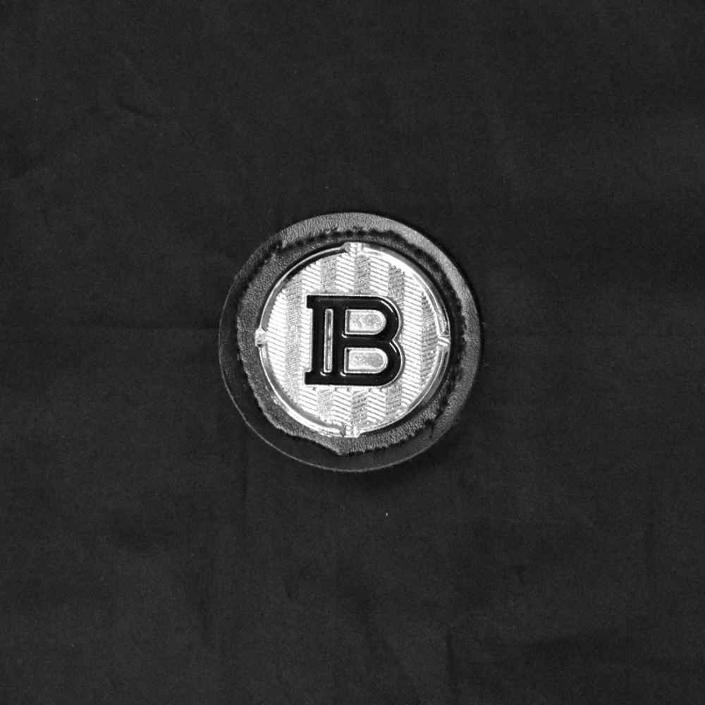 Balmain logo Icon Black Premium Cotton Shirt-thumb-3