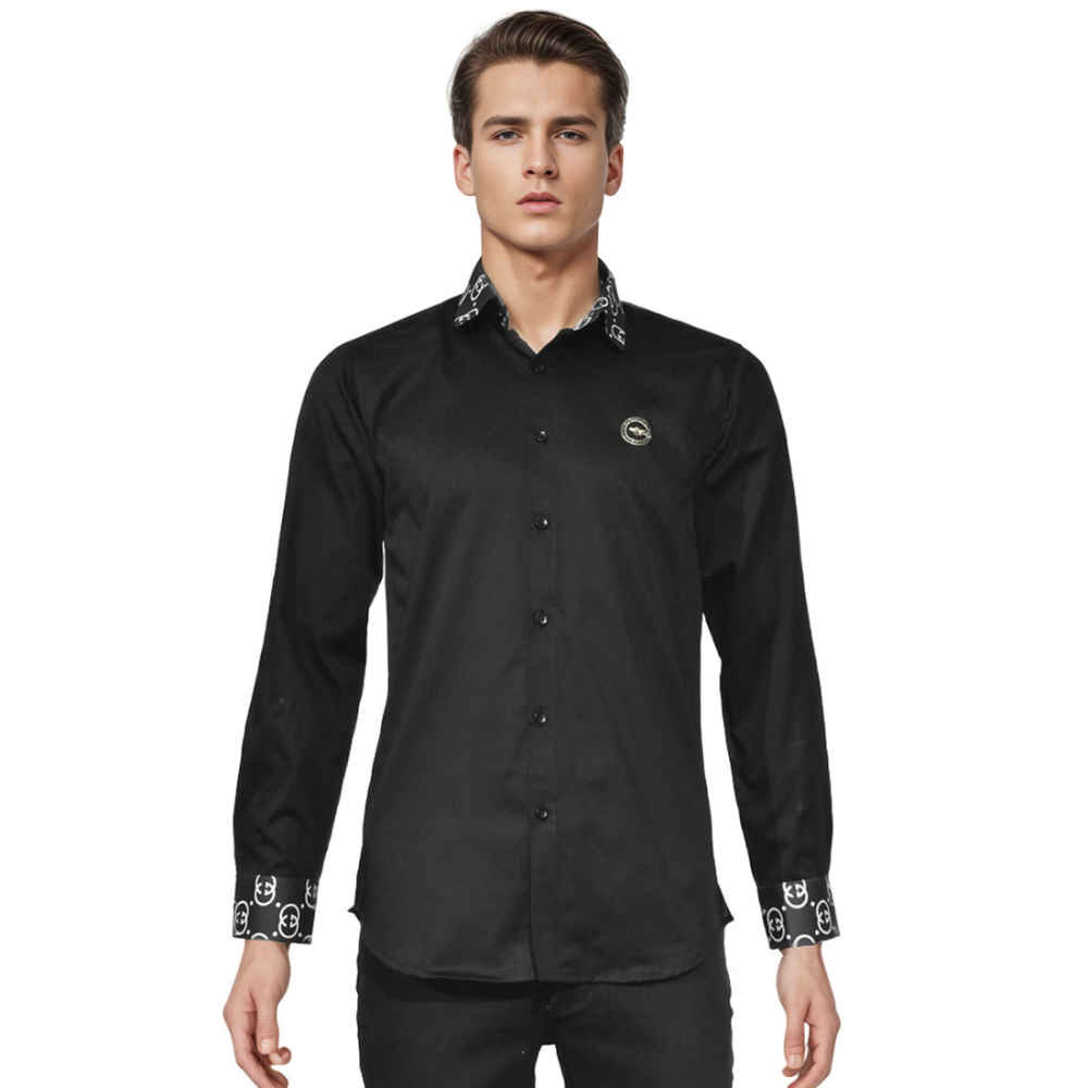 Gucci Bee Embroidered Black Luxury Shirt-6
