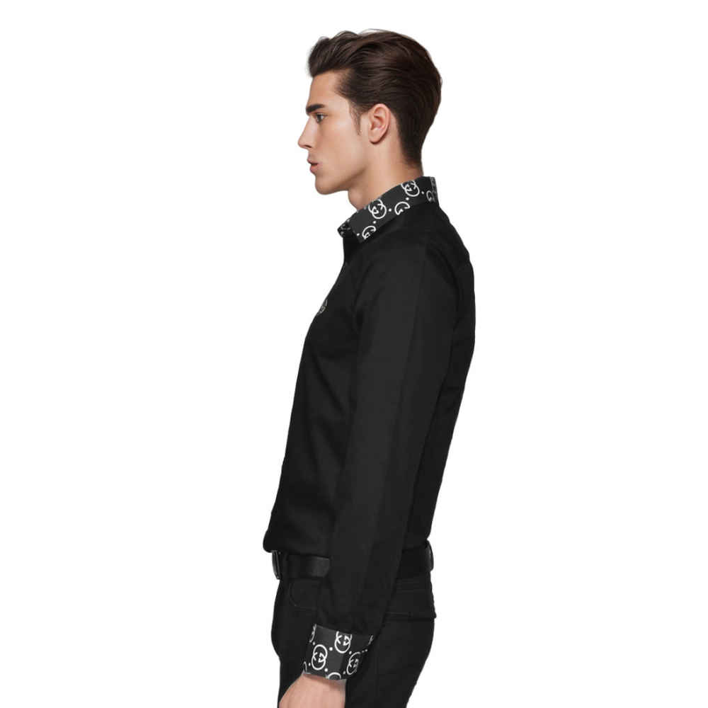 Gucci Bee Embroidered Black Luxury Shirt-2