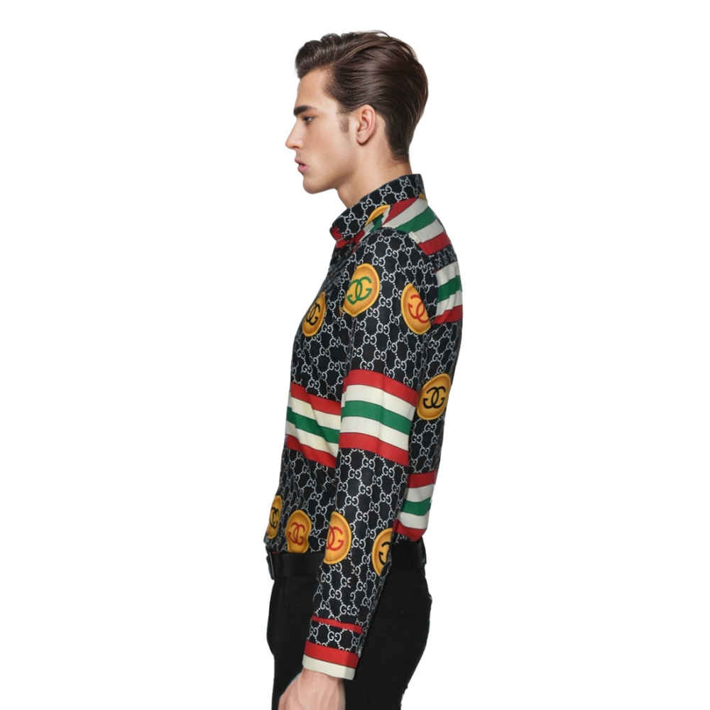 Gucci logo Printed Premium Quality Shirt-2