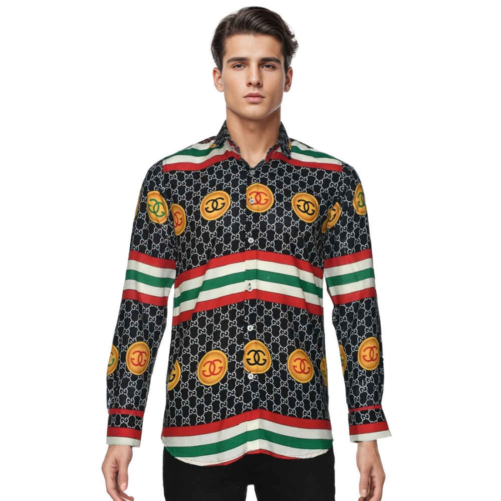 Gucci logo Printed Premium Quality Shirt-6