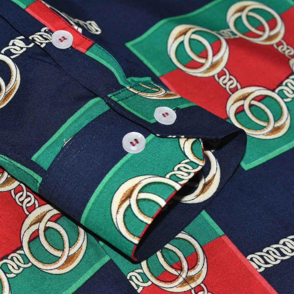 Gucci logo Printed Premium Luxury Shirt-thumb-5