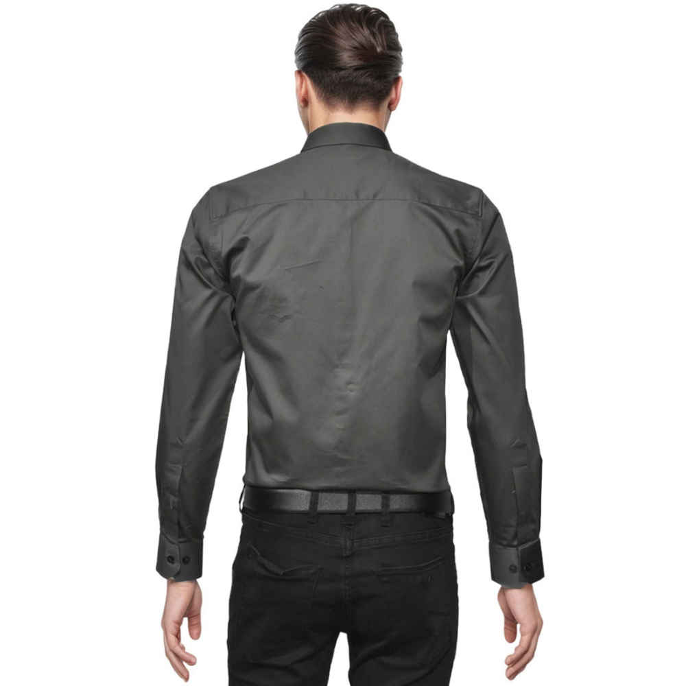 Balmain Paris Dark Grey Premium Quality Shirt-1