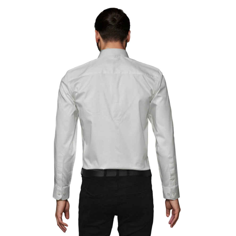 Balmain White Premium Cotton Shirt-thumb-1