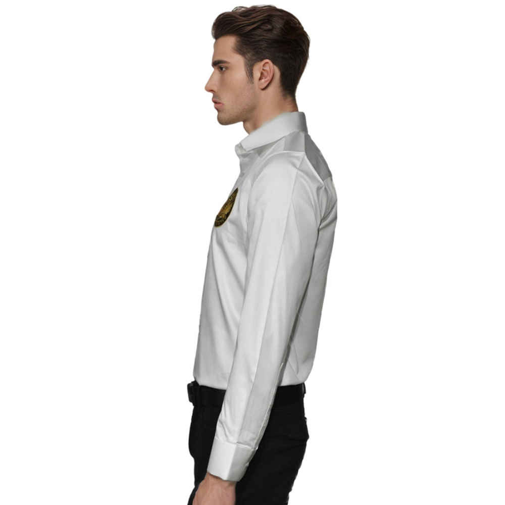 Balmain White Premium Cotton Shirt-thumb-2