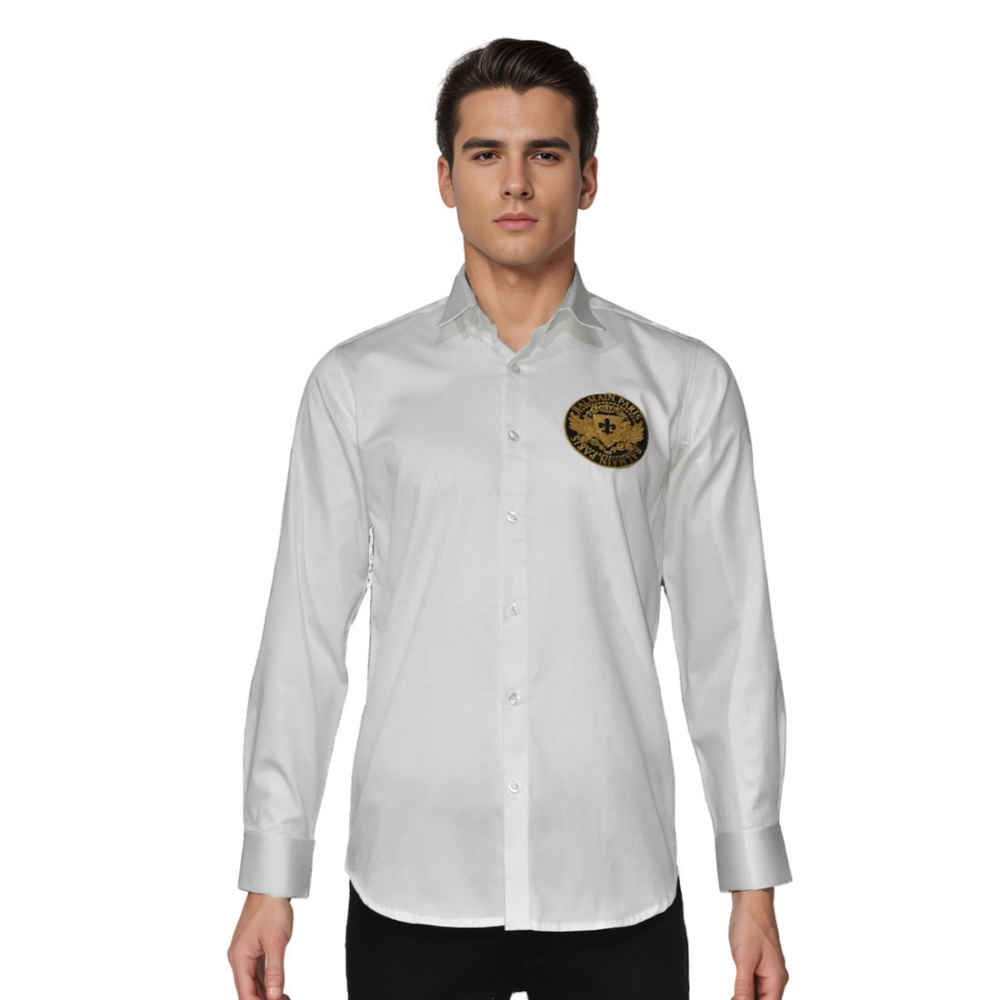 Balmain White Premium Cotton Shirt-thumb-6