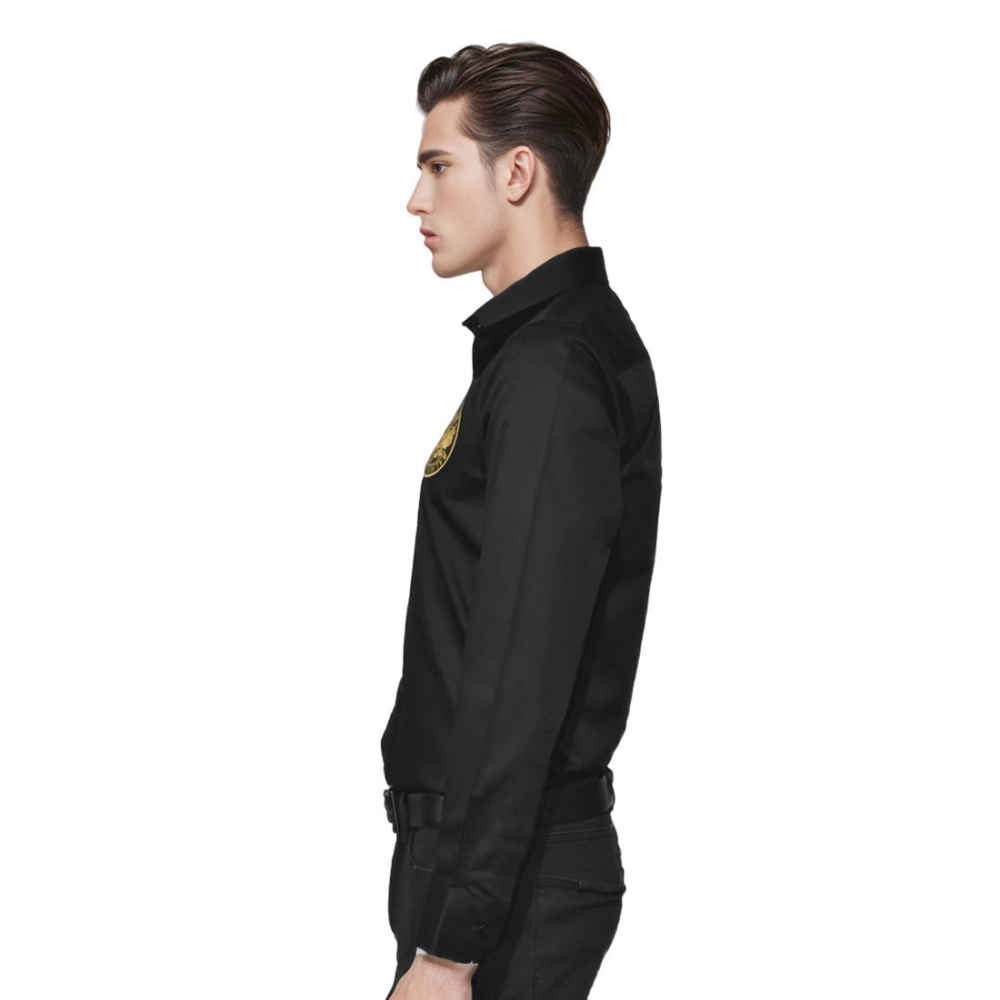 Balmain Black Premium Cotton Shirt-2