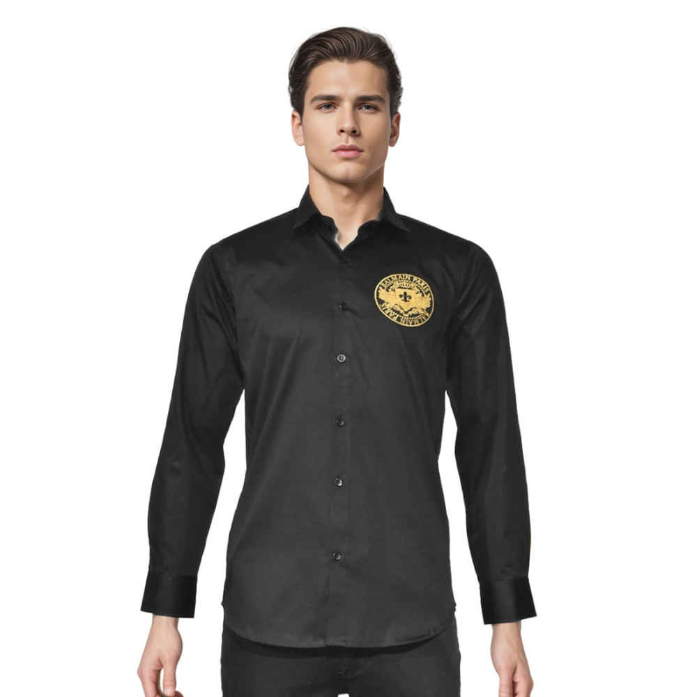 Balmain Black Premium Cotton Shirt-6