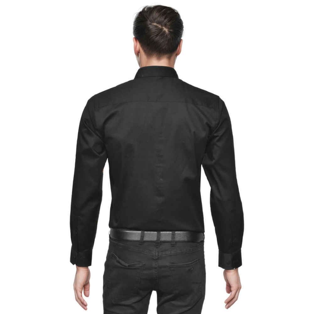Balmain Black Premium Cotton Shirt-1
