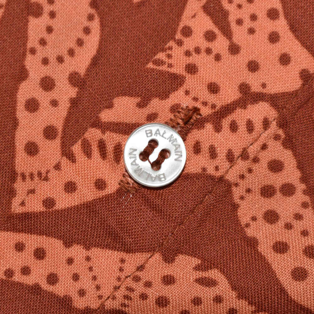 Balmain Orange Premium Quality Shirt-4