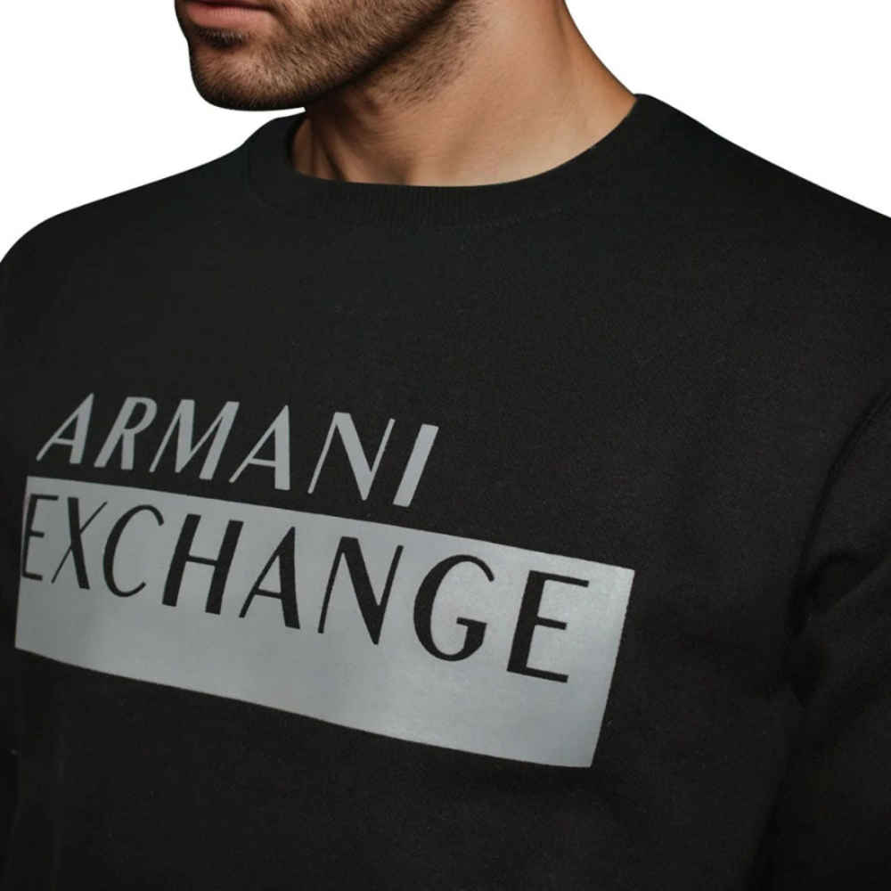 Armani Exchange Black Premium Quality Sweatshirt-4
