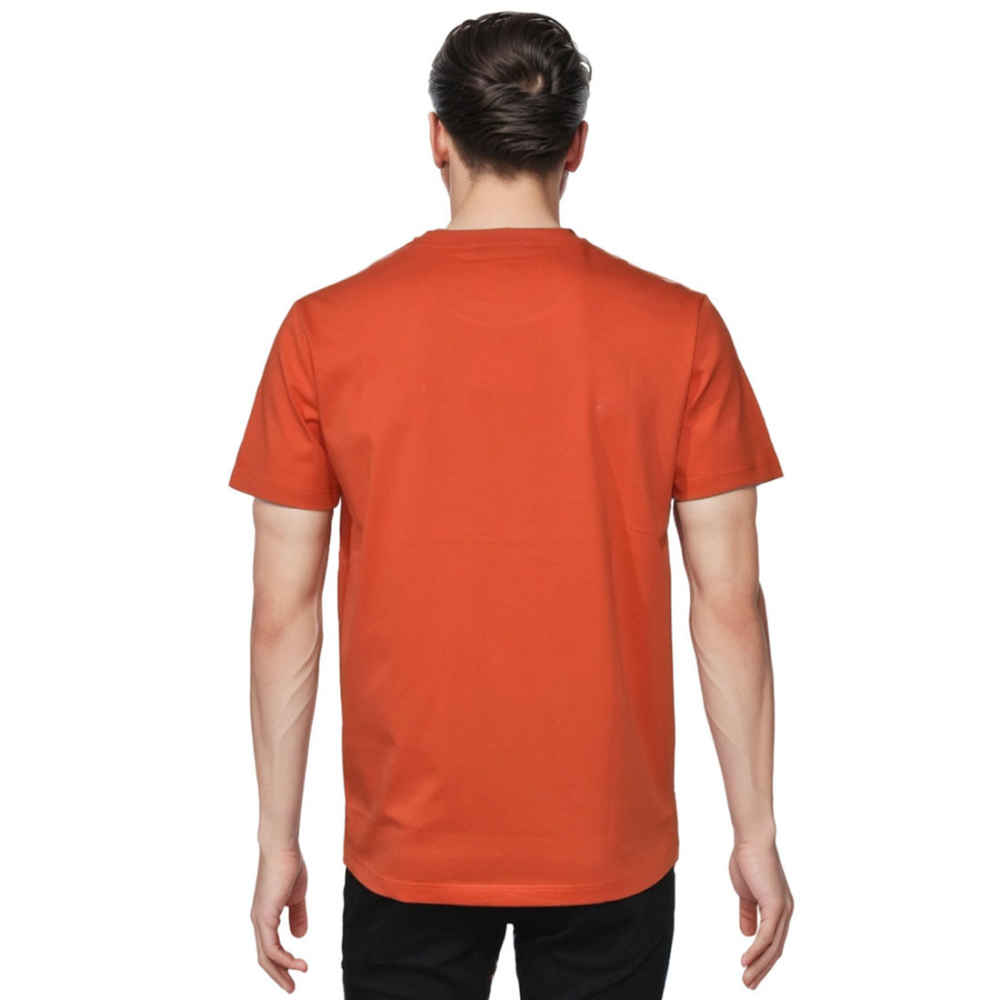 Hermes logo Print Orange Premium Luxury T-shirt-1