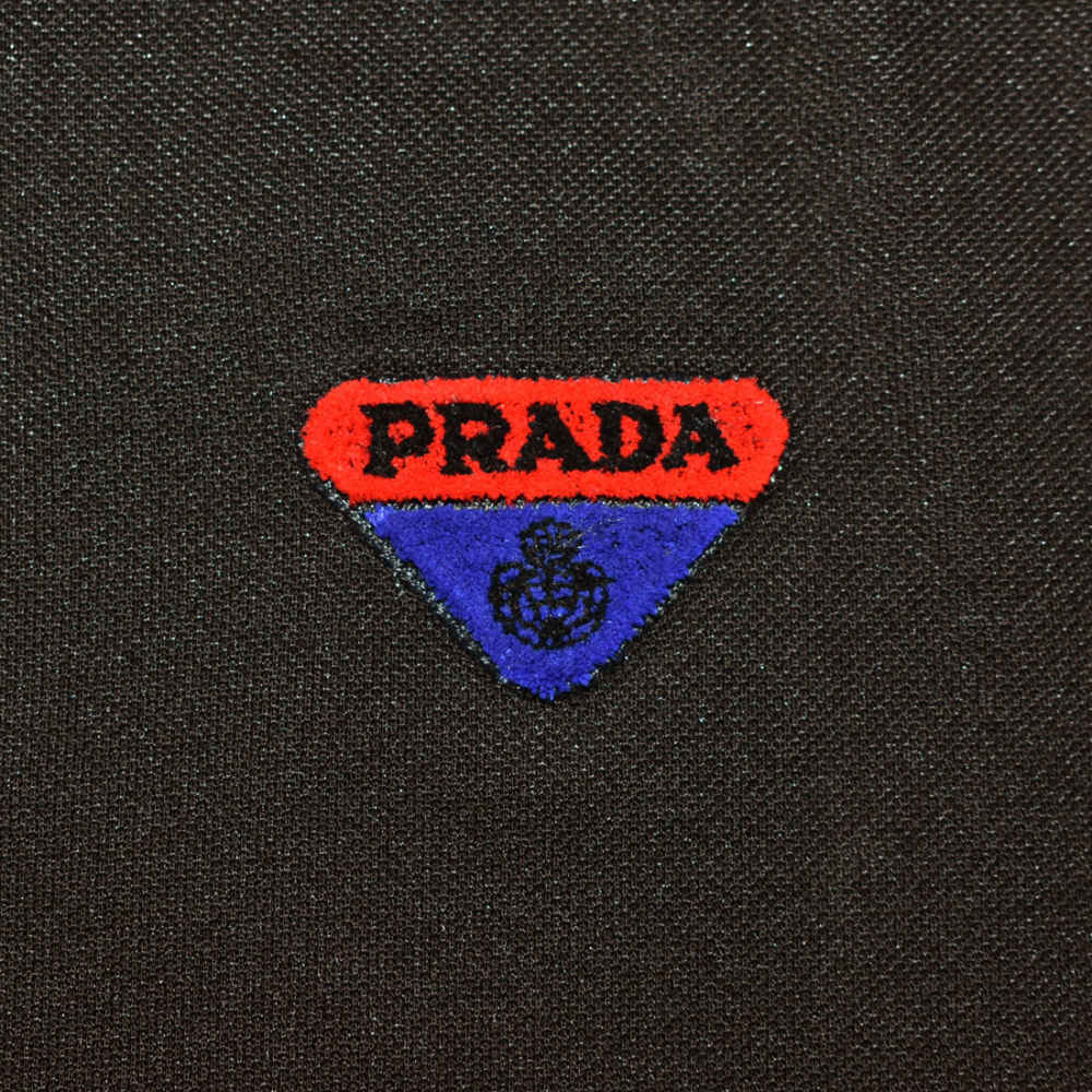Prada Black Premium Quality Polo Tees-3