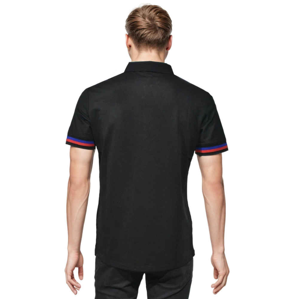Prada Black Premium Quality Polo Tees-1