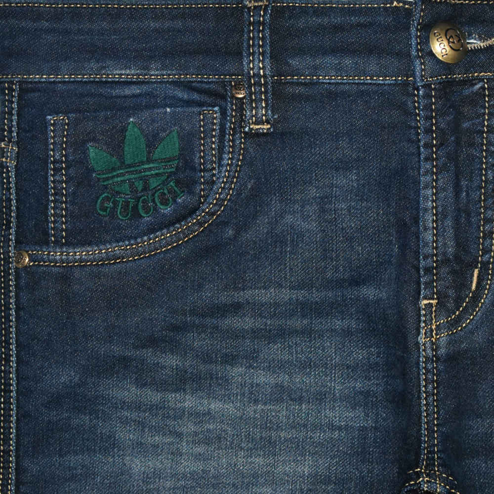 Gucci Blue Premium Quality Jeans-thumb-2